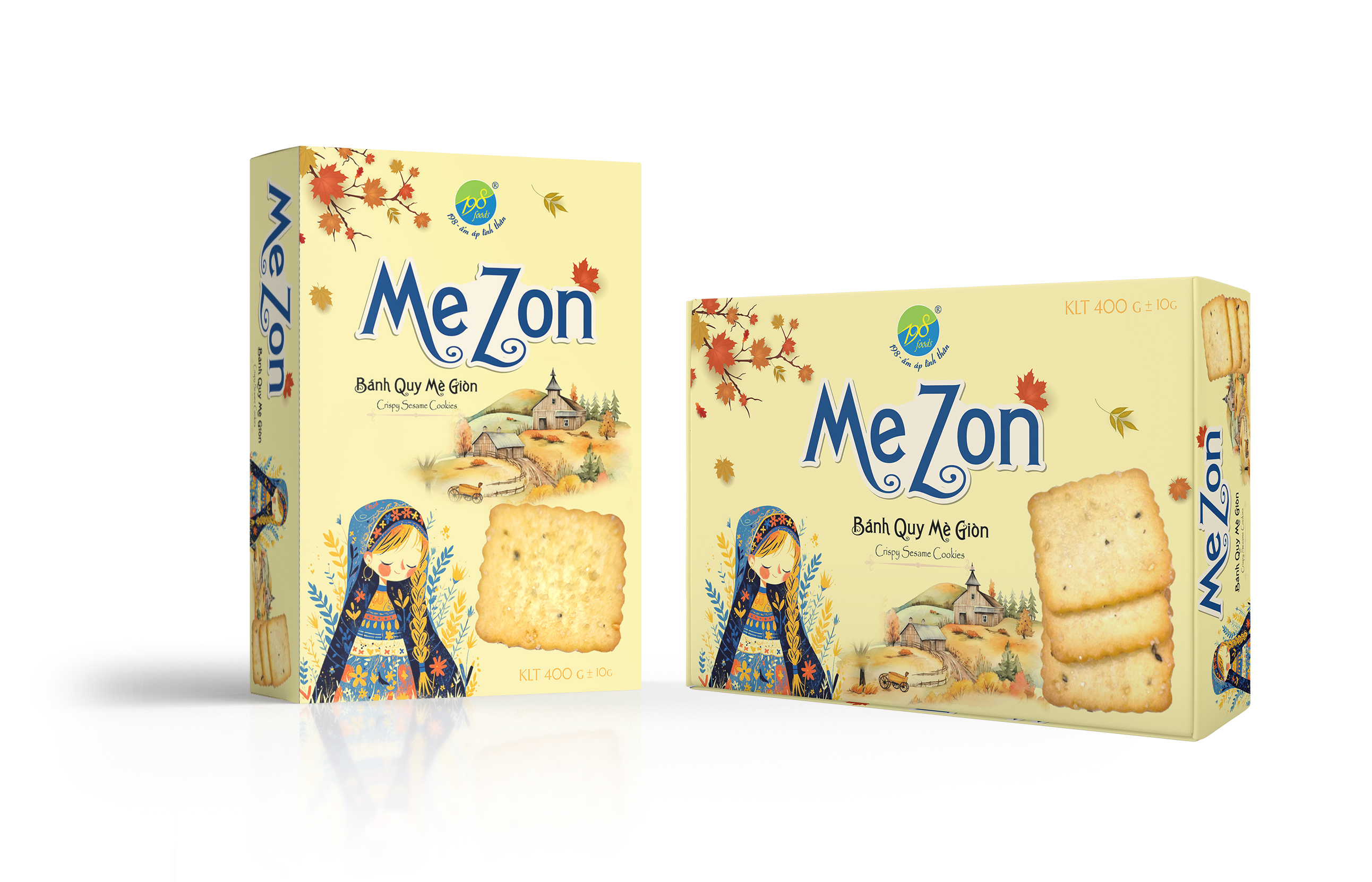 Bánh Quy Mè Giòn ( Mezon) 350