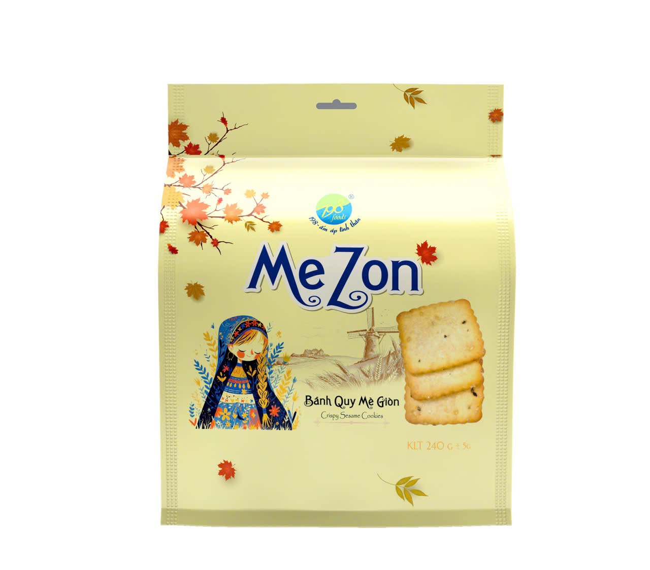 Bánh Quy Mè Giòn ( Mezon) 240