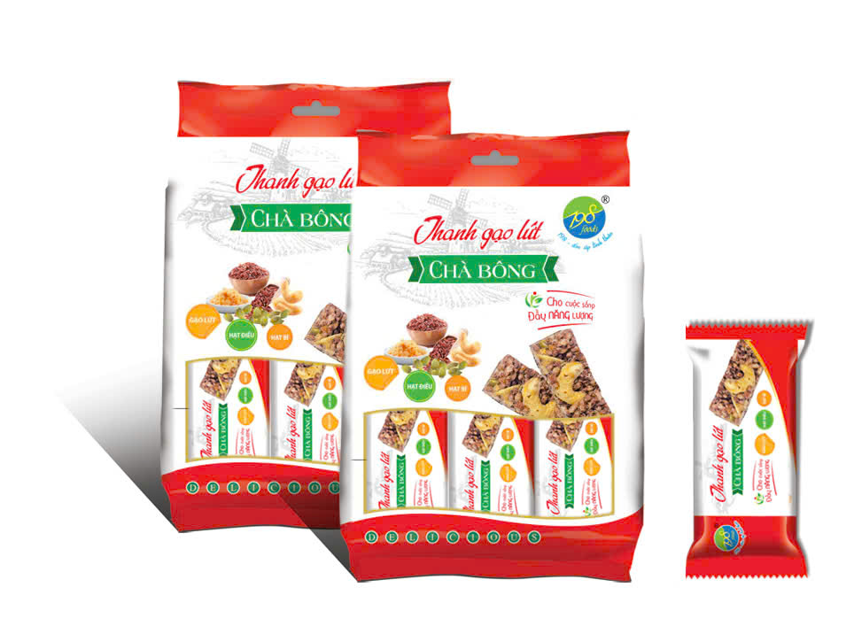 Thanh Gạo Lứt Chà Bông 175